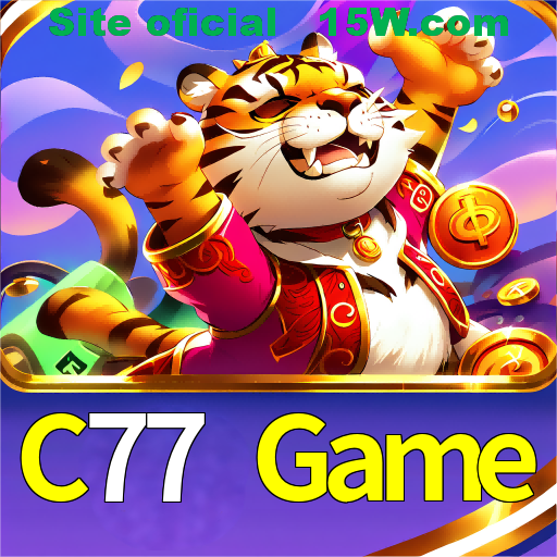 Imagem promocional da C77 Game mostrando a plataforma e suas vantagens